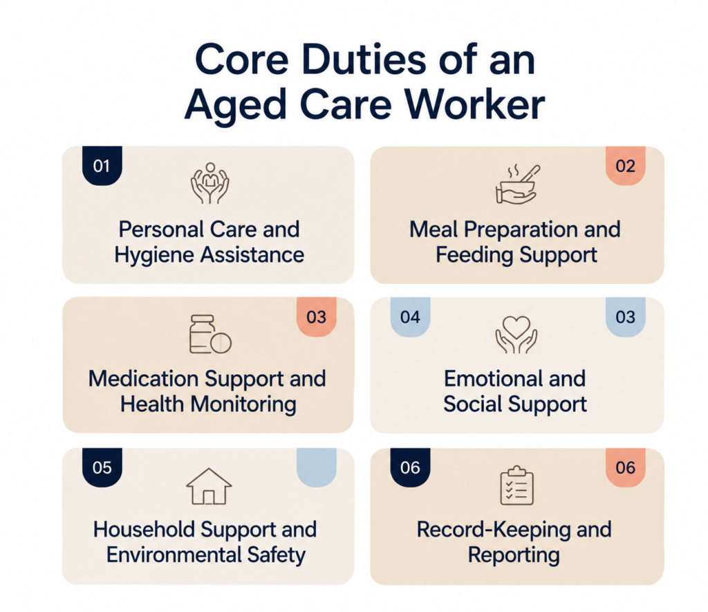 Core Duties of an Aged Care Worker